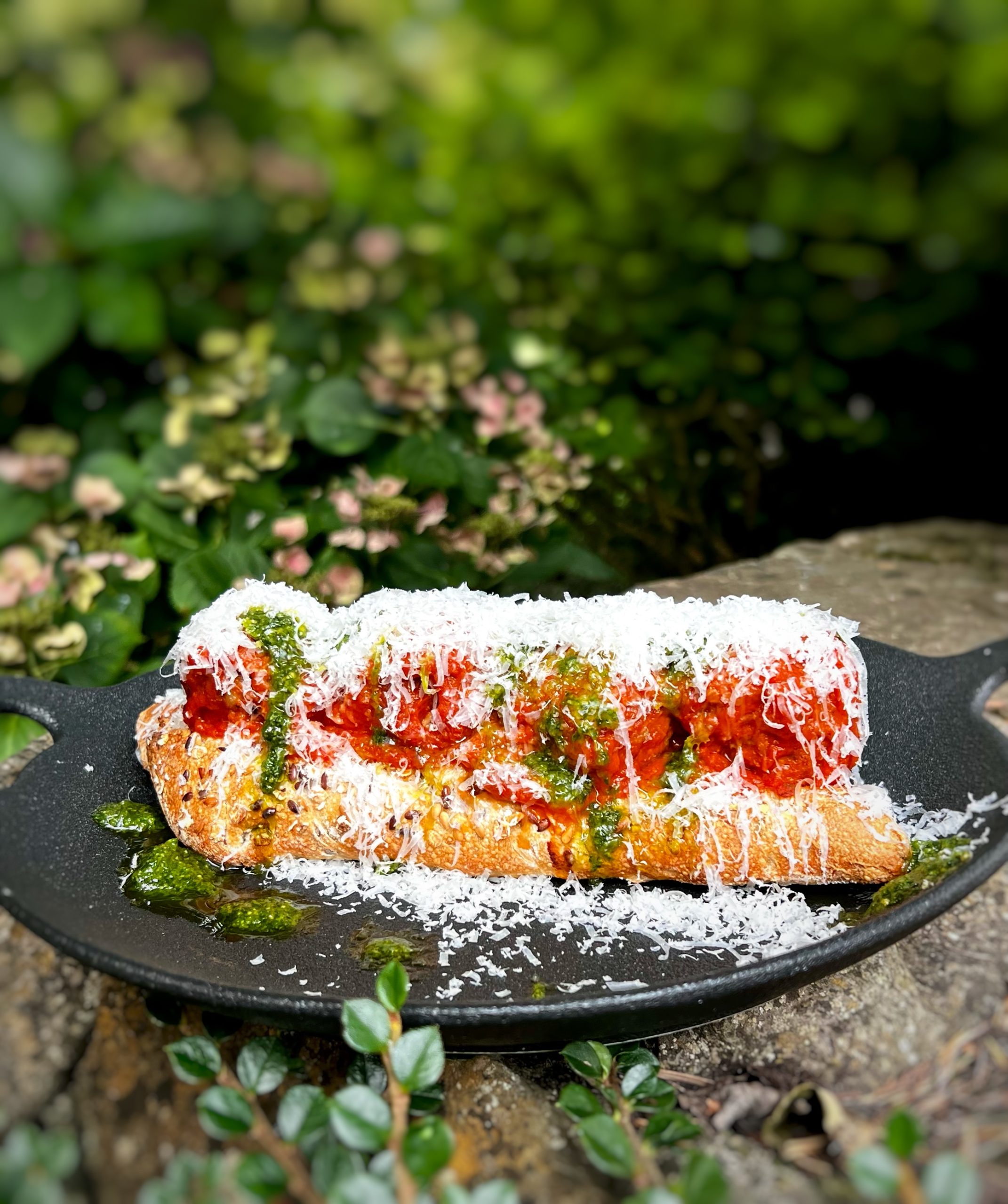 Recipe of the Month: Japanese Gardens Cafe’s Irresistible Meatball Sub