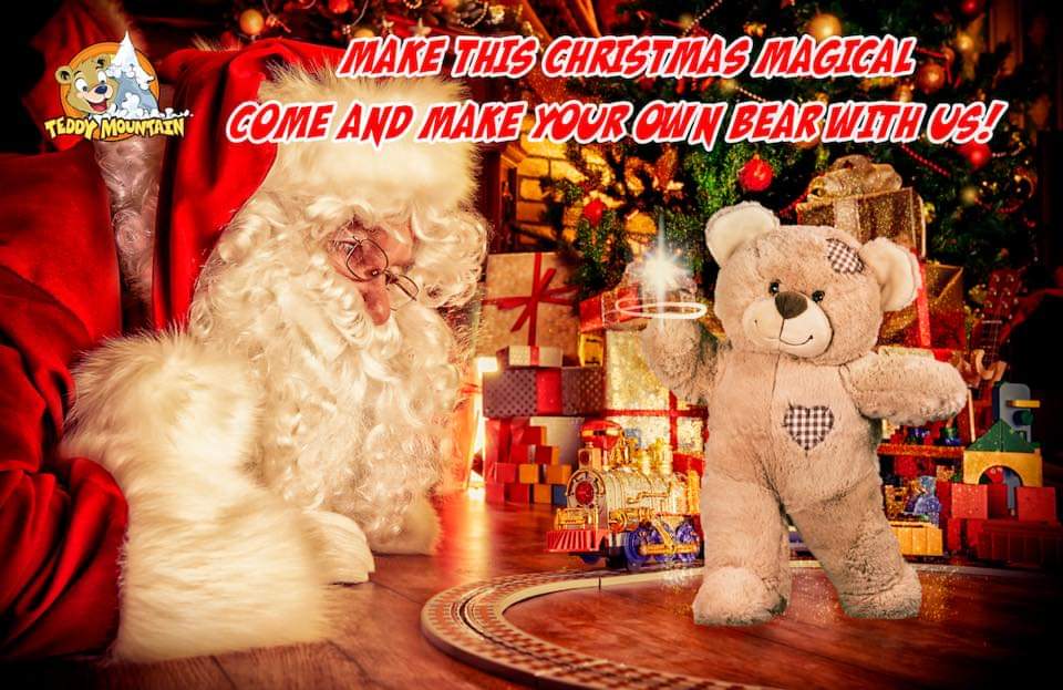 BUILD YOUR OWN CHRISTMAS BEAR AT THE IRISH NATIONAL STUD & GARDENS DECEMBER 2nd